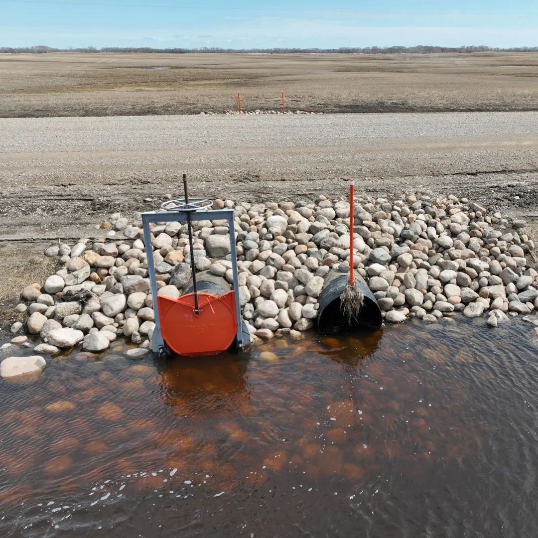 hub drainage.